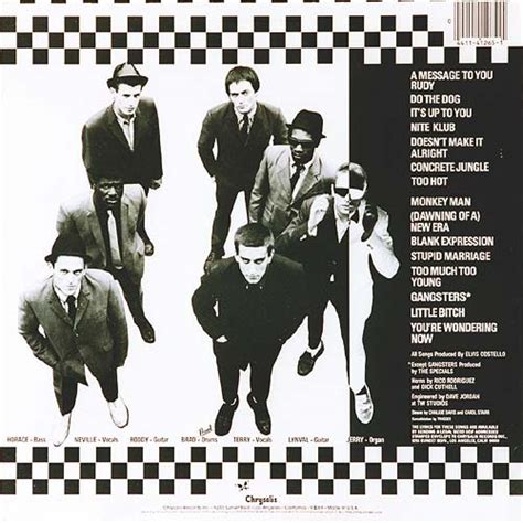 2 Tone Records Specials Pv 41265