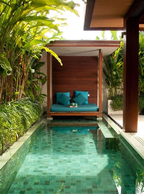 It doesn't matter that this structure is smaller do you have any experience with a small backyard pool? 25 Dreamy Small Backyard Pool Ideas - Shelterness