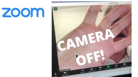 ZOOM: How to TURN OFF CAMERA on ZOOM (stop video) - YouTube