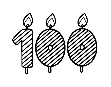 Happy 100th Birthday Coloring Page Coloring Pages