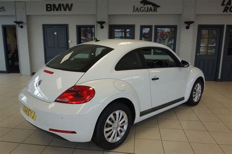 Used 2014 White Volkswagen Beetle Hatchback 16 Tdi Bluemotion