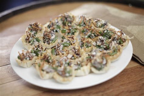 View top rated green bean appetizer recipes with ratings and reviews. Gourmet Green Bean Casserole Appetizers | Recipe | Food ...