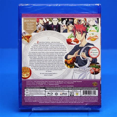 Food Wars The Third Plate Complete Season 3 Anime Blu Ray Shokugeki No