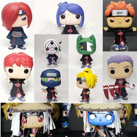 Artista Traz A Akatsuki De Naruto Shippuden De Volta A Vida Com Estes Incr Veis Funkos