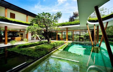 Strine environments offers a traditional architectural service as well as partial service depending on the. Green House: 17 Residential Designs Intertwined With ...
