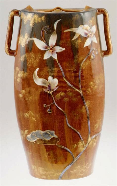 French Glass Art Art Nouveau Style Vase By Emile Galle 1 Art Kaleidoscope