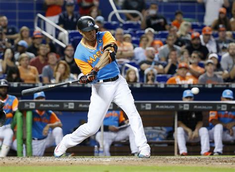 Mvp Candidate Giancarlo Stanton Hits Home Run No 50 And Its Still