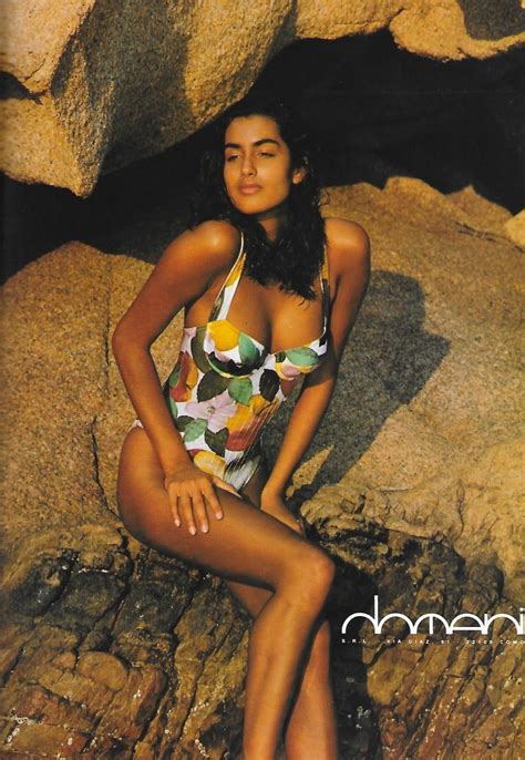 Yasmeen Ghauri For Domani Swimwear Swimwear Beach Bunny Vintage Glamour