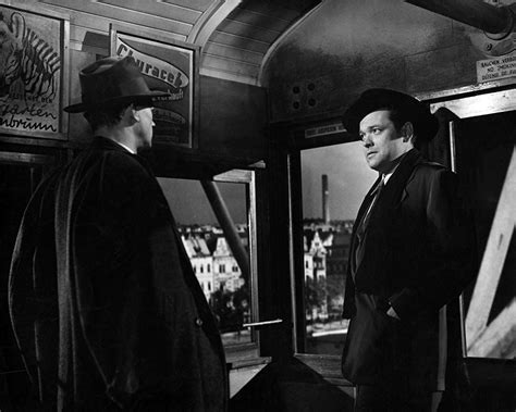 Orson Welles And Joseph Cotten In The Third Man 1949 The Third Man