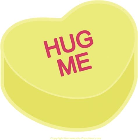 Valentines Day Conversation Hearts Clipart Clipart