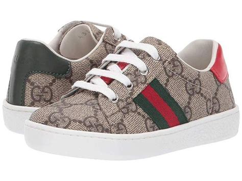 Gucci Kids Gg Supreme Low Top Sneaker Toddler Baby Boy Shoes Gucci