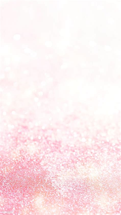 Light Pink Glitter Gradient Background Mobile Phone Premium By