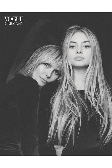 Es ist herbst in l. Leni Klum: Model-Debüt mit Mama Heidi auf dem VOGUE-Cover ...