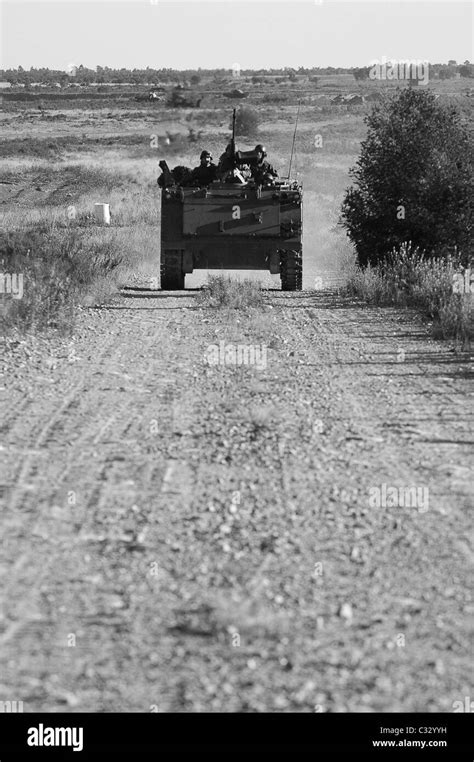 M113 Armored Personnel Carrier Bandw Photo Stock Photo Alamy