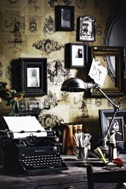 23 Gorgeous Gothic Home Office And Library Décor Ideas Digsdigs