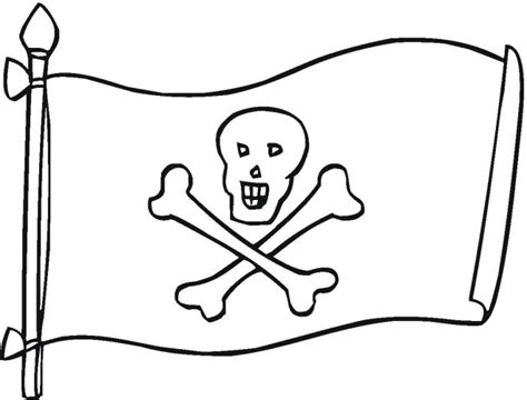 The coloring page is printable and can be used in the classroom or at home. Free Pirate Coloring Pages