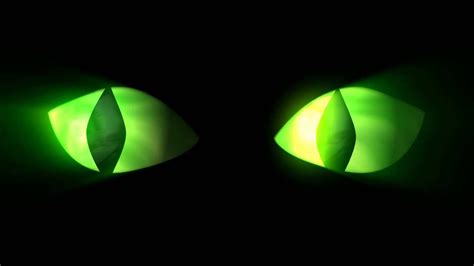 Spooky Cat Eyes In Darkness W1gnn3w S D Youtube