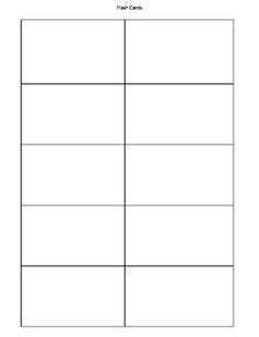 I used my paper cutter to keep the lines super straight, but you could use scissors if you have a steady hand. Printable small flashcard template | papiri, šabloni ...