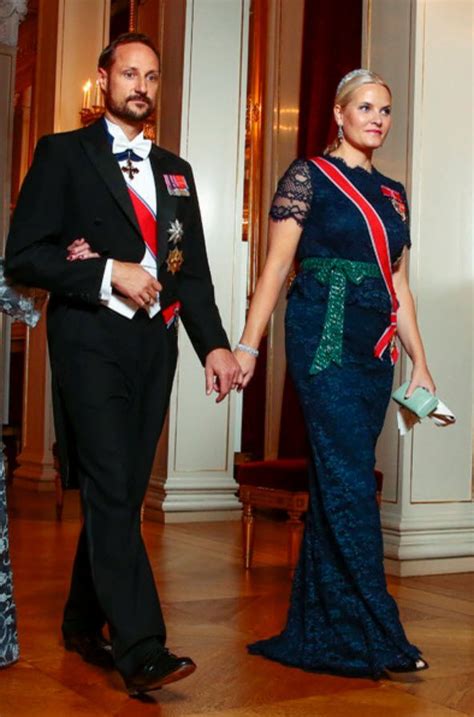 Hrh crown prince haakon gave the opening speech at the business for peace conference in oslo. Haakon & Mette Marit (With images) | Formal dresses long ...