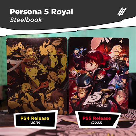 Persona 5 Royal Steelbook Comparison Ps4 And Ps5 Releases Rpersona5