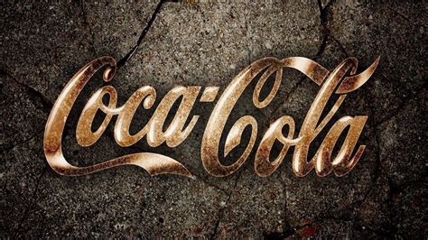 Wallpaper Digital Art Typography Text Logo Coca Cola Brand
