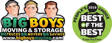 I am getting ready to launch a new company with aggressive marketing strategy in april 2013. Moving Company Voted Best of Tampa - 10-yrs in a row Big ...