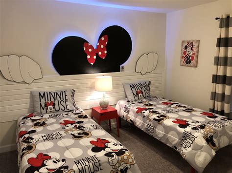 Our first one looks super sweet as the bedroom combines minnie mouse and pink. Minnie Mouse 3D LED Wall Panel!! | Minnie mouse bedroom ...