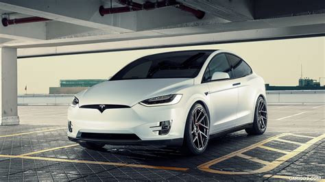 2017 Novitec Tesla Model X Front Three Quarter Caricos