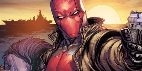 Take a look at the multiple photos he shared ackles indicates this isn't the first time he's dressed up as red hood saying, bringin the #redhood back for halloween. LOOK: Jensen Ackles Crosses Pathes with the Red Hood, Again