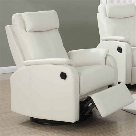 It is a compact sized and comfortable chair that is ideal for small spaces, so be sure to use it in the office or anywhere you find. Top 10 White Leather Recliner Chairs - 2020 Reviews ...