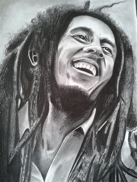 600x600 learn how to draw. Bob Marley drawing by alainmi on DeviantArt