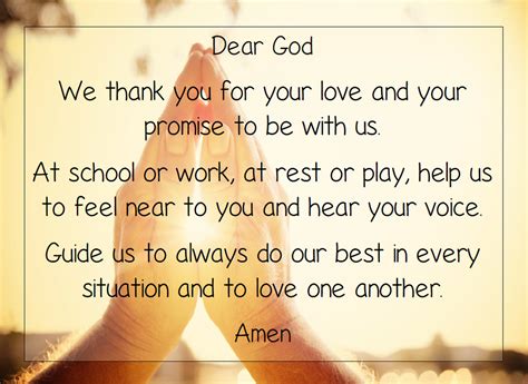 Prayer For Learners