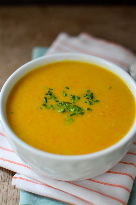 Curried Coconut Carrot Soup Simply Whisked