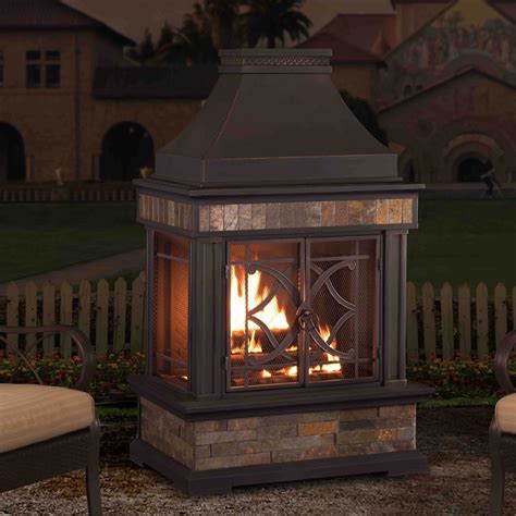 10 Best Outdoor Fireplaces And Fire Pits For 2021 Ideas On Foter