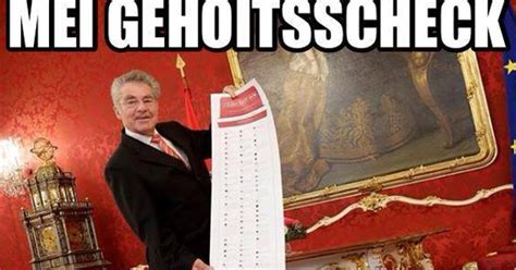 Easily add text to images or memes. Memes der Woche mit Heinz(i) Fischer | kurier.at