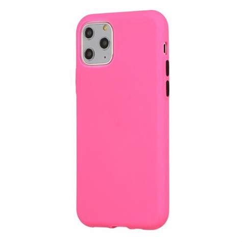 Iphone 12 12 Pro 61 Tpu Soft Touch Opaca Colore Rosa Apple