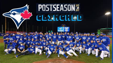 The Toronto Blue Jays Have Clinched A Postseason Spot In 2020 Youtube