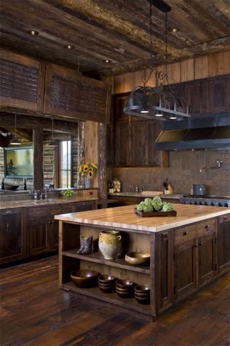 Rustic cedar kitchen cabinets are typically found in log homes and cabins. Rustic Kitchens: 10+ handpicked ideas to discover in ...