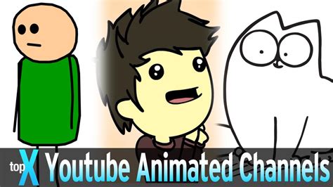 Top 10 Youtube Animated Channels Topx Ep28