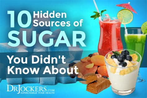 10 Hidden Sources Of Sugar You Didnt Know About