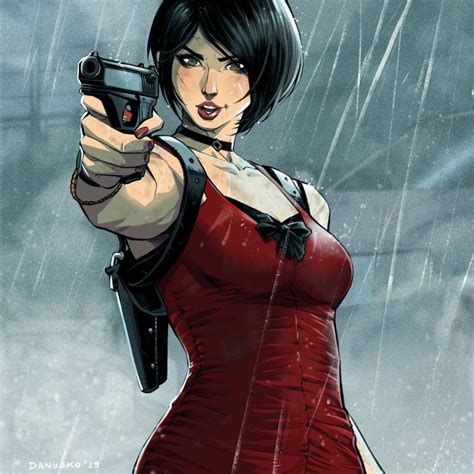 Ada Wong By Danuskoc On Deviantart Resident Evil Girl Ada Resident