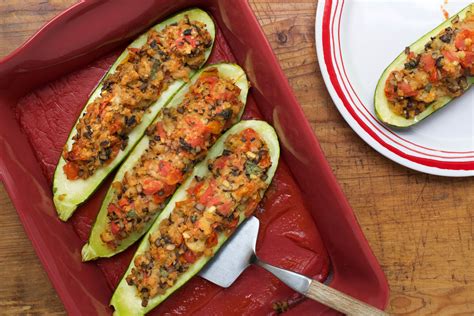 stuffed zucchini recipe rachael ray