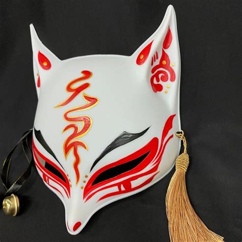 kitsune mask sharp ears kitsune mask phoenix foxtume