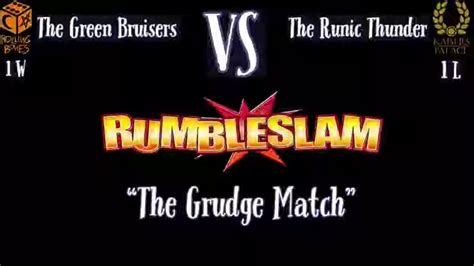 🎟fmg Lets Play Rumbleslam Green Bruisers Vs Runic Thunder S01m02 🎲