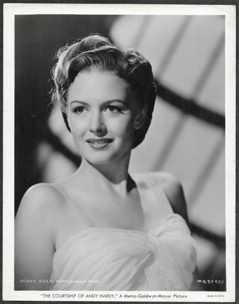 Donna Reed 1942 Original Mgm Promo Portrait Photo Courtship Of Andy