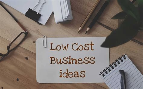 The Top 10 Business Ideas With Low Investment The Little Text