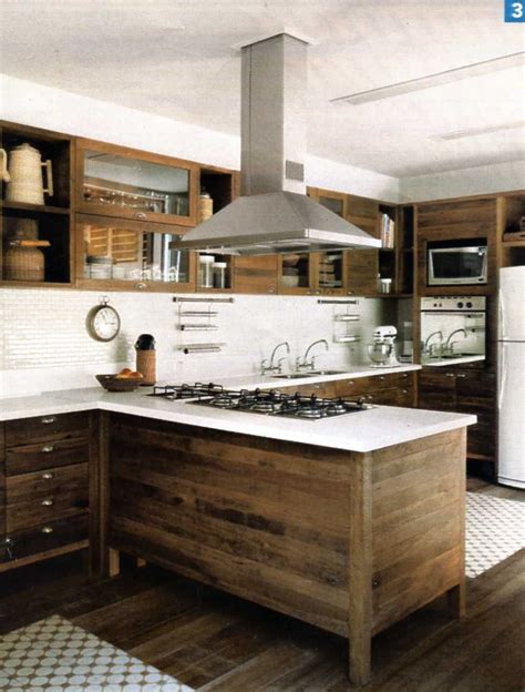 10 Raw Wood Kitchen Cabinets