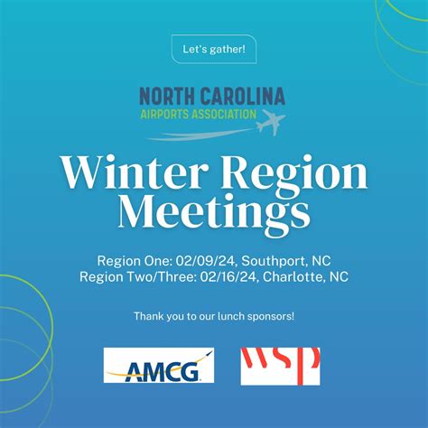 North Carolina Airports Association On Linkedin Rsvp Now To Attend