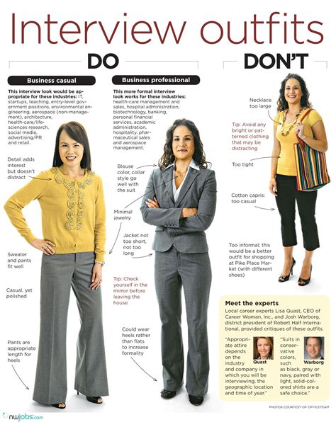 Be comfortable and stylish at the interview and in the office