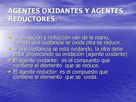 Reacciones Oxido Reduccion Ppt Descargar